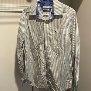 Nautica slim fit button up M